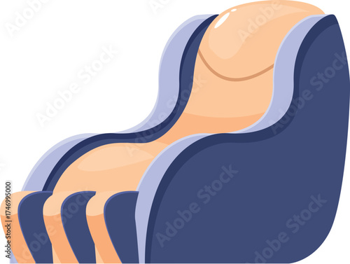 Comfortable massage chair offering ultimate relaxation and relief for tired muscles