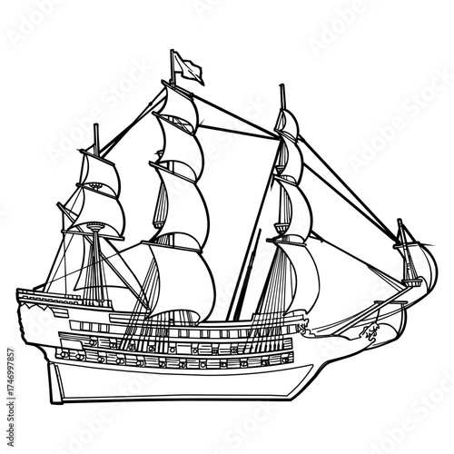 warship line_2
