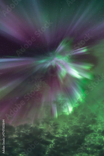 Lofoten - Norwegen - Aurora Borealis - Nordlichter - Polarlicht - Sørvågen