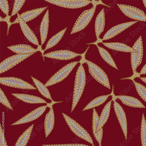 seamless pattern with flowers