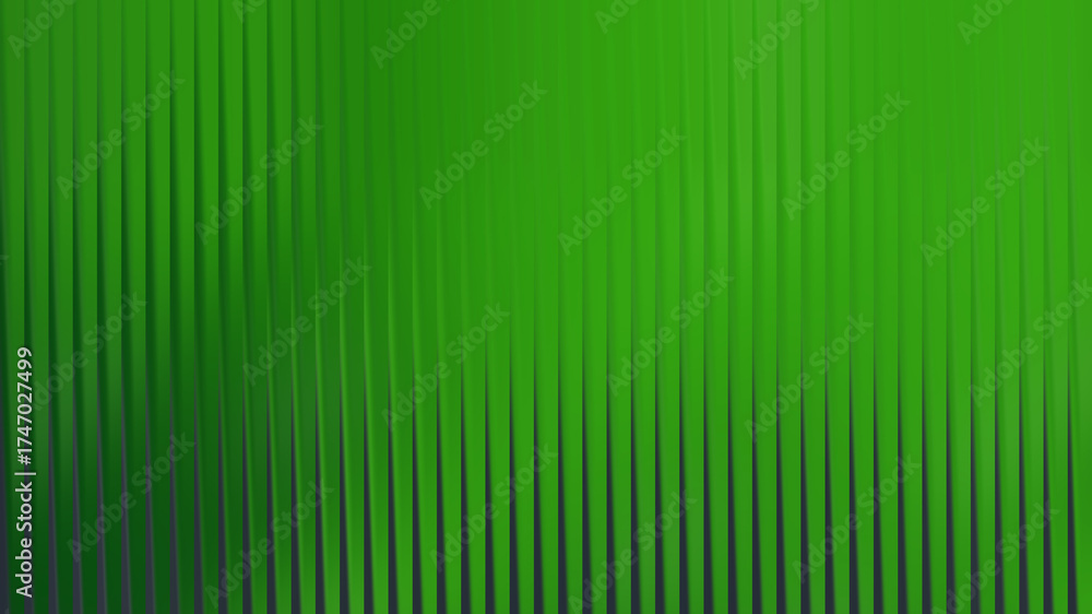 Fototapeta premium Abstract green background with vertical lines creating a modern design