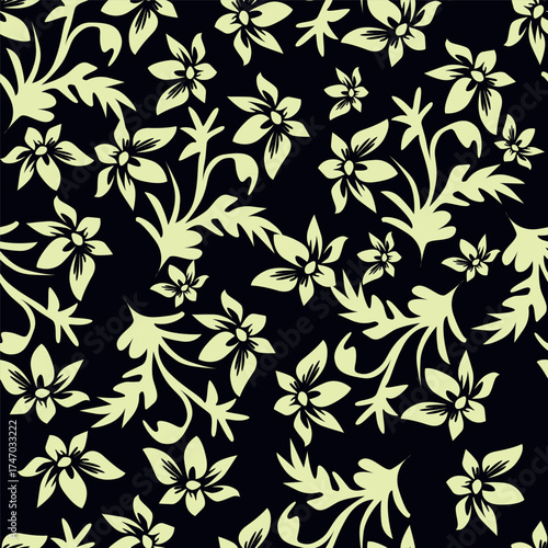 Cute,ditsy seamless, print, floral pattern, conversational, pattern, colorful doodle flowers, hand drawn florals textile, fabric, clothing, tshirt, wallpaper, packaging, sweatshirt, kids, girls, women