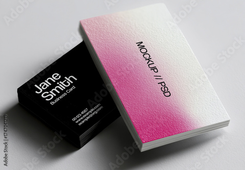 Business Card Set Mockup