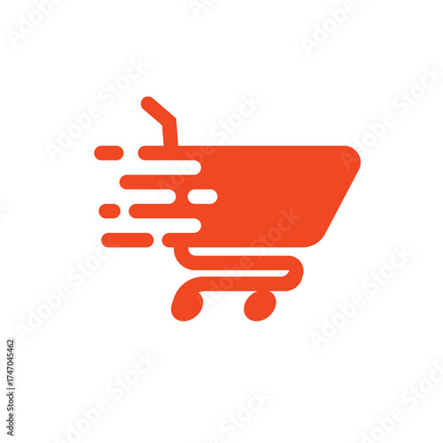 super market abstract logo modern style