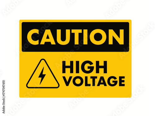 caution danger