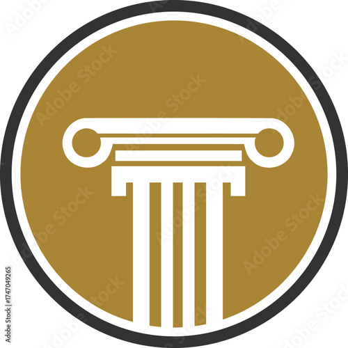 unique law icon for business