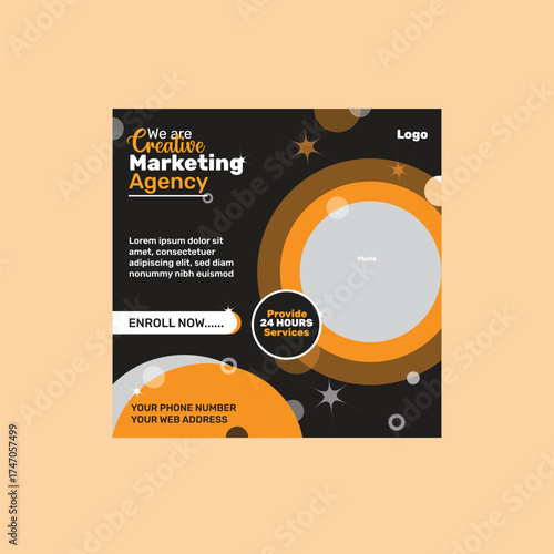 Social media post design