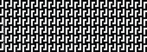 Geometric Pattern Black and White Seamless with Repeating Shapes tribal bold for Modern Wallpapers, Digital Art, and Graphic Projects
