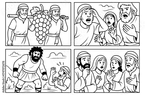 Biblical spies adventure with ancient explorers and giants for learning and inspiration