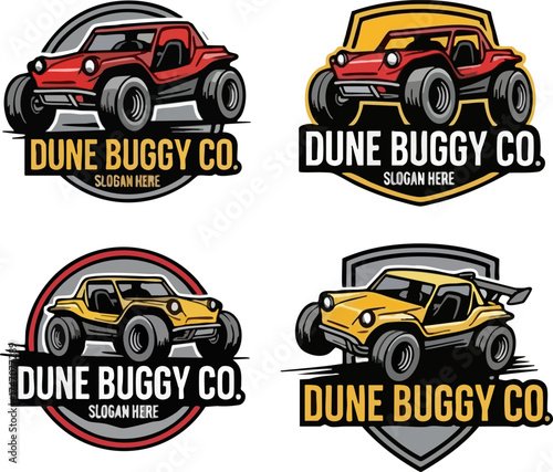 Off-Road Dune Buggy Logo