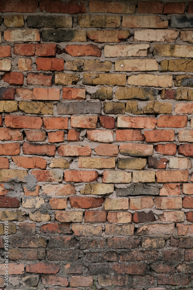 Obraz premium classic old brick wall, background