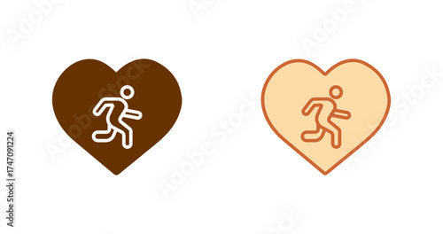 Cardio Workout Vector Icon