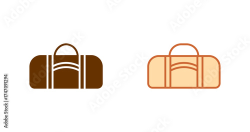 Gym Bag Vector Icon