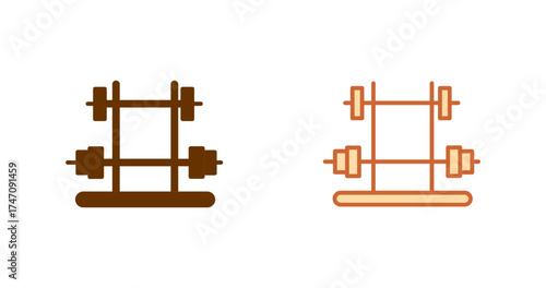 Gym Equipment Vector Icon