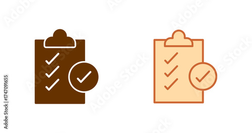 Cleaning Checklist Vector Icon