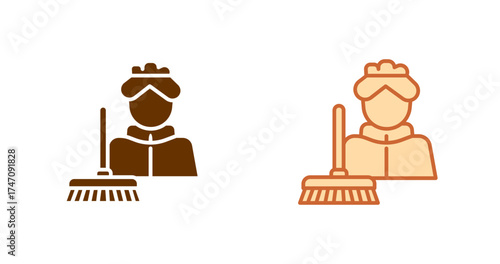 Maid Service Vector Icon