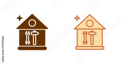 House Renovation Vector Icon