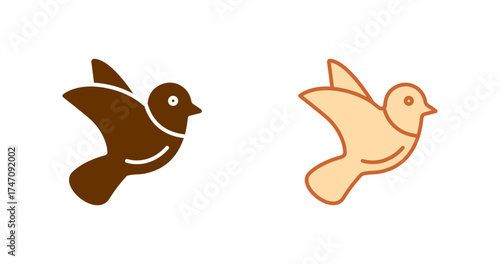 Pigeon Vector Icon