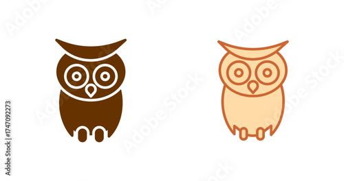 Owl Vector Icon