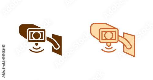 Security Camera Vector Icon