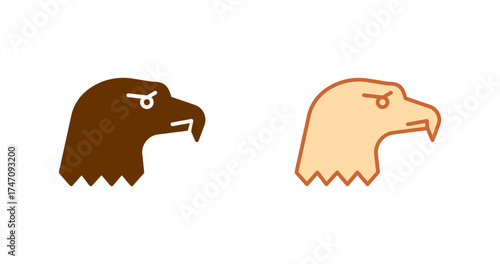 Bald Eagle Vector Icon