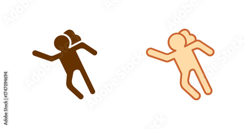 War Victim Vector Icon