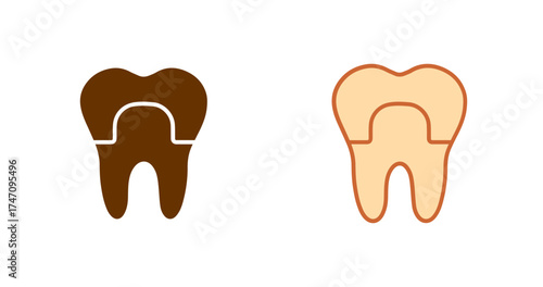 Dental Crown Vector Icon