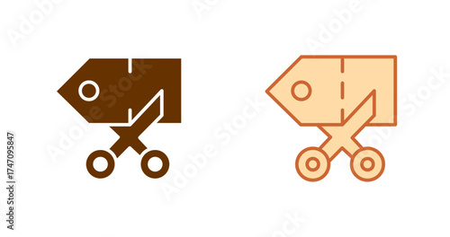 Price Cut Vector Icon