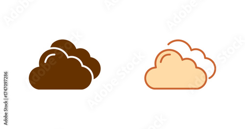 Cloudy Weather Vector Icon