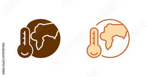Climate Change Vector Icon
