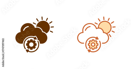 Weather Updates Vector Icon