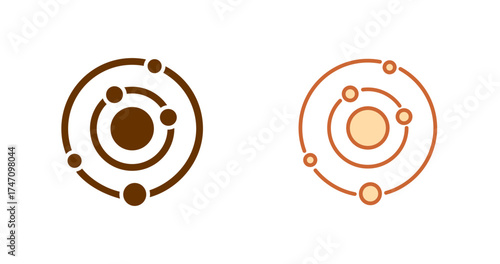 Solar System Vector Icon