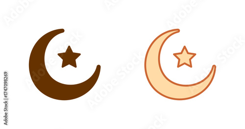 Moon Vector Icon
