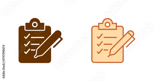 Survey Vector Icon