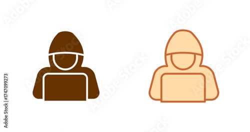 Hacker Vector Icon