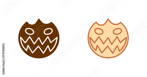 Halloween Mask Vector Icon