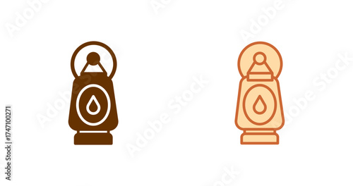 Halloween Lantern Vector Icon