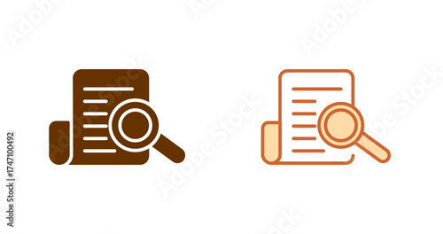 Crime Report Vector Icon