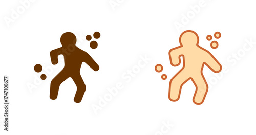 Crime Victim Vector Icon