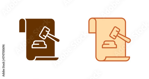 Legal Aid Vector Icon
