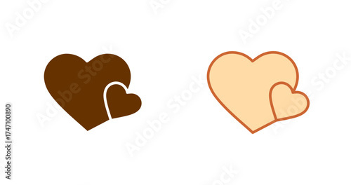 Heart Vector icon