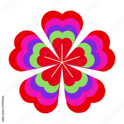 abstract flower background