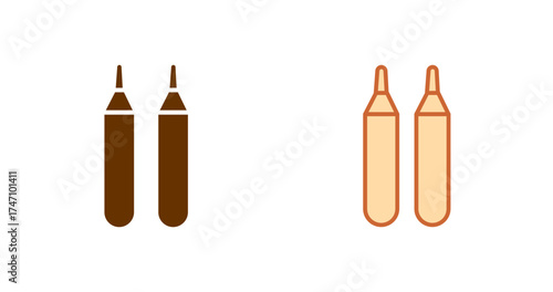 Pastels Vector Icon