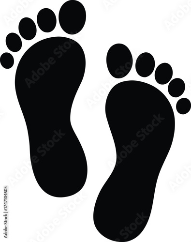 Footprint Silhouette