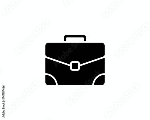 Briefcase Icon – Business, Office, and Professional Work Symbol