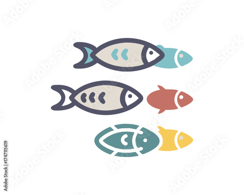 Fish vector, Art, Icon Set Free SVG Download