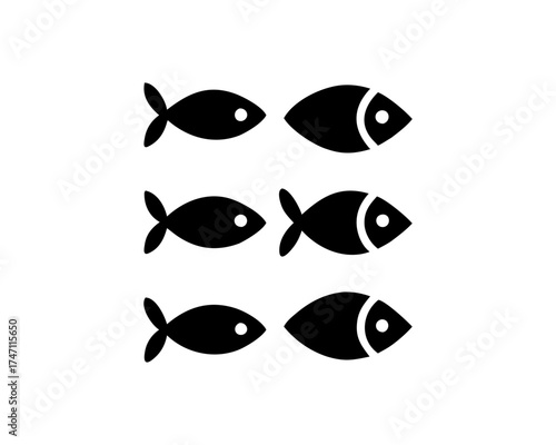 Fish vector, Art, Icon Set Free SVG Download