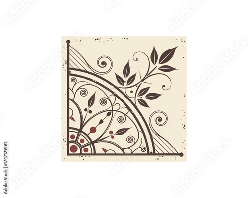 decorative grunge set with brush lines strokes download
