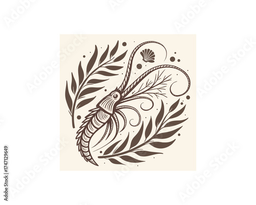 decorative grunge set with brush lines strokes download