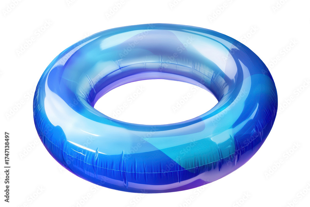 Bright blue pool float designed for summer fun in the water, perfect for lazy days by the pool or relaxing at the beach